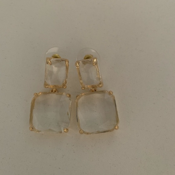 Express Jewelry - Express Clear Earrings Unworn